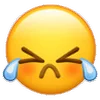 😢 Эмодзи «🧡 Набор эмоджи со смайликами из WeChat» для Telegram
