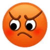 😡 Эмодзи «🧡 Набор эмоджи со смайликами из WeChat» для Telegram