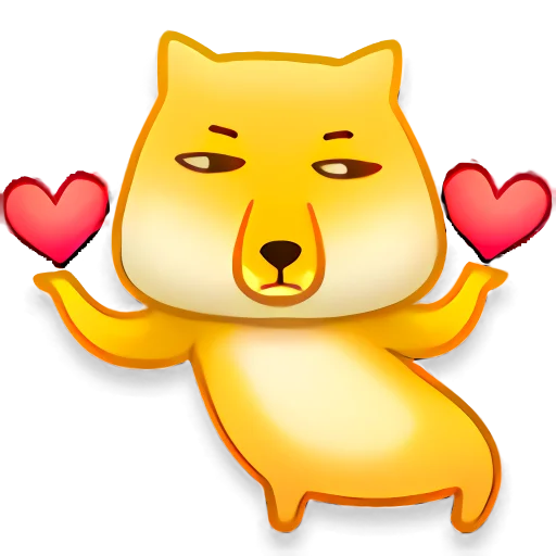 🦇 Стикер «Weibo New Term» для Telegram