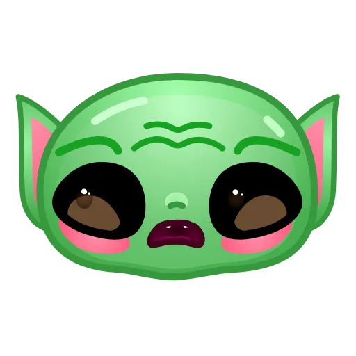😦 Эмодзи «Ba» для Telegram