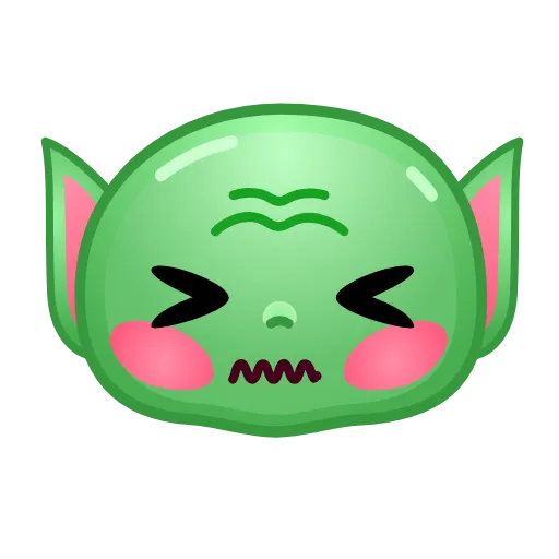 😖 Эмодзи «Ba» для Telegram