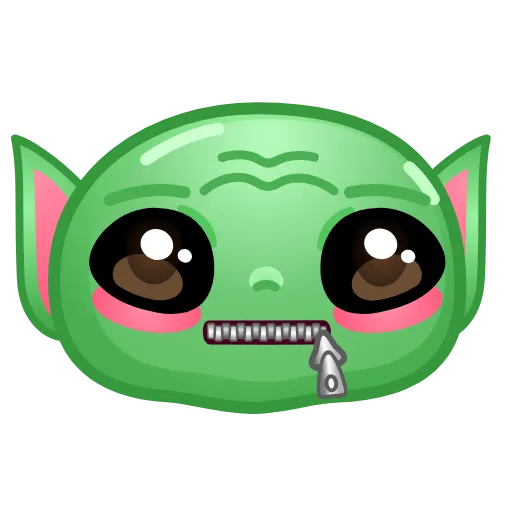 🤐 Эмодзи «Ba» для Telegram
