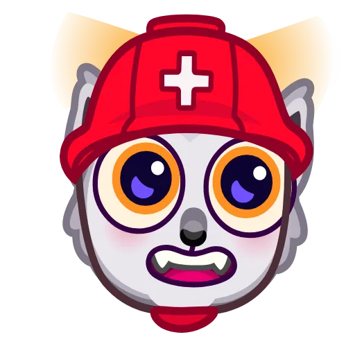 🧑‍🚒 Эмодзи «Werewolf Emoji» для Telegram