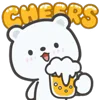 🍺 Эмодзи «White Bear» для Telegram