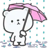 ☔️ Эмодзи «White Bear» для Telegram