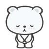 😌 Эмодзи «White Bear» для Telegram