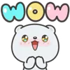 Эмодзи White Bear для Telegram — скачать