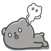 👻 Эмодзи «White Bear» для Telegram