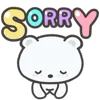 🙏 Эмодзи «White Bear» для Telegram