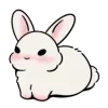 Эмодзи 🐰 Bunnies для Telegram — скачать