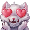😍 Эмодзи «White Cat» для Telegram
