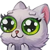 🥹 Эмодзи «White Cat» для Telegram