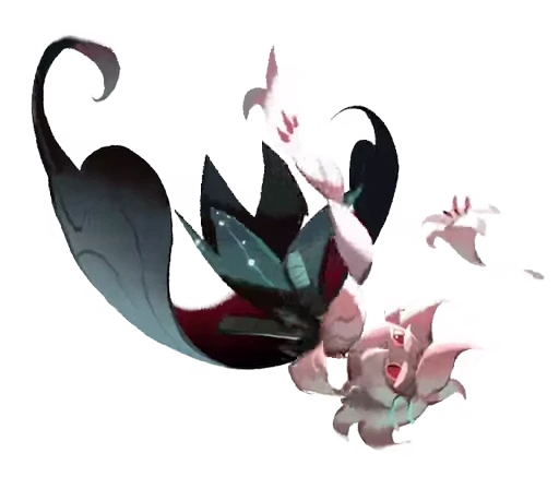 🌷 Стикер «White Lily Cookie! (Anim)» для Telegram
