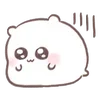 🐹 Эмодзи «White Motchiri Hamu» для Telegram