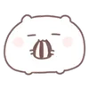 🐹 Эмодзи «White Motchiri Hamu» для Telegram