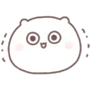 🐹 Эмодзи «White Motchiri Hamu» для Telegram