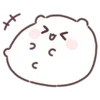 🐹 Эмодзи «White Motchiri Hamu» для Telegram