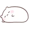 🐹 Эмодзи «White Motchiri Hamu» для Telegram
