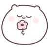 🐹 Эмодзи «White Motchiri Hamu» для Telegram