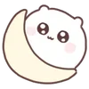 🐹 Эмодзи «White Motchiri Hamu» для Telegram
