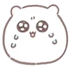 🐹 Эмодзи «White Motchiri Hamu» для Telegram