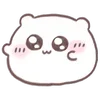 🐹 Эмодзи «White Motchiri Hamu» для Telegram