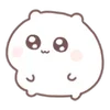 🐹 Эмодзи «White Motchiri Hamu» для Telegram