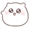 🐹 Эмодзи «White Motchiri Hamu» для Telegram