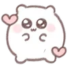 🐹 Эмодзи «White Motchiri Hamu» для Telegram