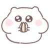 🐹 Эмодзи «White Motchiri Hamu» для Telegram