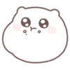 🐹 Эмодзи «White Motchiri Hamu» для Telegram