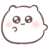 🐹 Эмодзи «White Motchiri Hamu» для Telegram