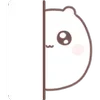 🐹 Эмодзи «White Motchiri Hamu» для Telegram