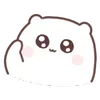 🐹 Эмодзи «White Motchiri Hamu» для Telegram
