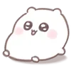 🐹 Эмодзи «White Motchiri Hamu» для Telegram