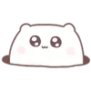 🐹 Эмодзи «White Motchiri Hamu» для Telegram