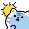 ☀️ Эмодзи «White Tiger - тигр» для Telegram