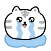 😭 Эмодзи «White Tiger - тигр» для Telegram