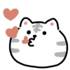 😘 Эмодзи «White Tiger - тигр» для Telegram