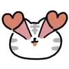 😍 Эмодзи «White Tiger - тигр» для Telegram