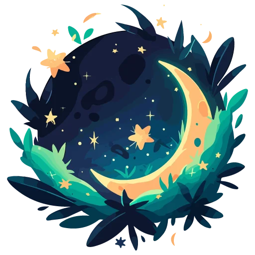 🌙 Стикер «White Witch» для Telegram