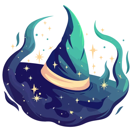 🔮 Стикер «White Witch» для Telegram