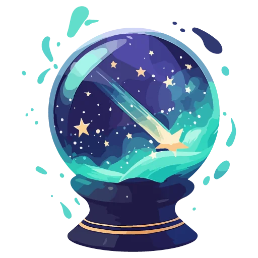 🔮 Стикер «White Witch» для Telegram