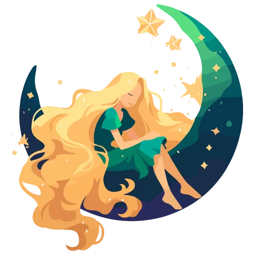 🕯 Стикер «White Witch» для Telegram