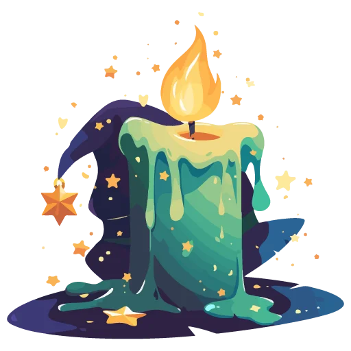 🕯 Стикер «White Witch» для Telegram