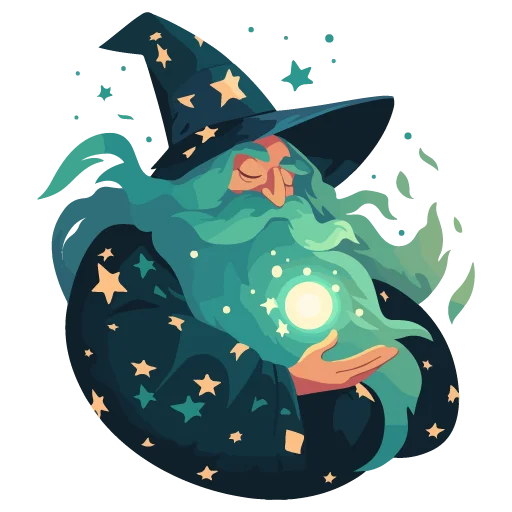 ✂️ Стикер «White Witch» для Telegram
