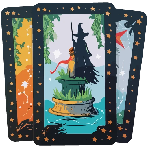 🩻 Стикер «White Witch» для Telegram