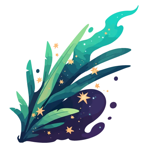 🌿 Стикер «White Witch» для Telegram