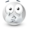 🤩 Эмодзи «White Face Emoji» для Telegram