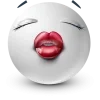 🤩 Эмодзи «White Face Emoji» для Telegram